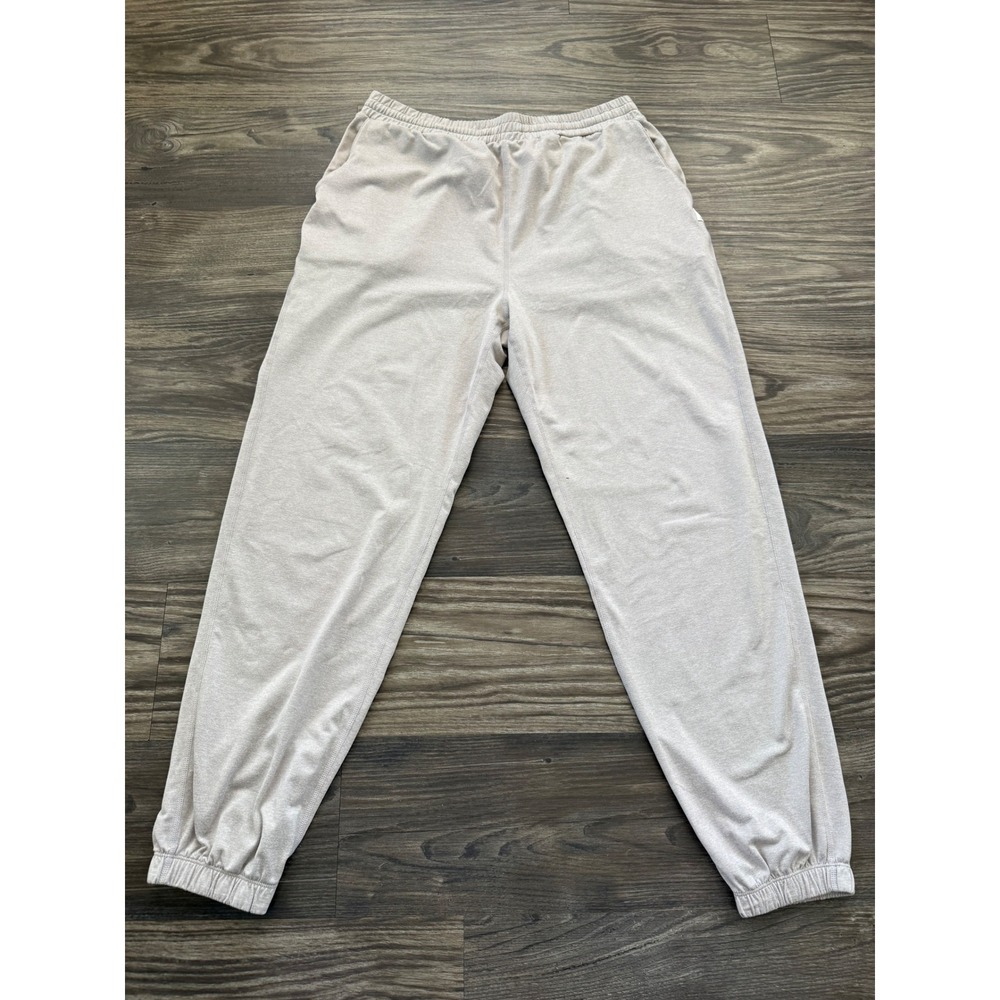 Women's Vuori boyfriend joggers pants size small Ecru yoga Pilates athletic wear
